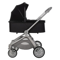 HKM-480147 Lightweight 3-in-1 Baby Stroller with Folding Carrier, Carry Cot, and Large Wheels