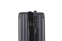 HKM-480339 3-Piece Hardshell Luggage Set - Durable ABS+PC Trolley Suitcases for Travel