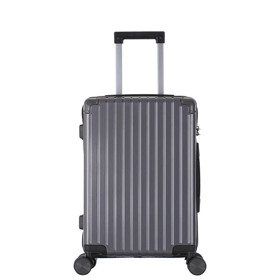 HKM-480339 3-Piece Hardshell Luggage Set - Durable ABS+PC Trolley Suitcases for Travel