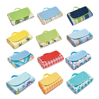 HKM-480467 Camping Roll-Up Picnic Mat and Sand-Free Beach Blanket
