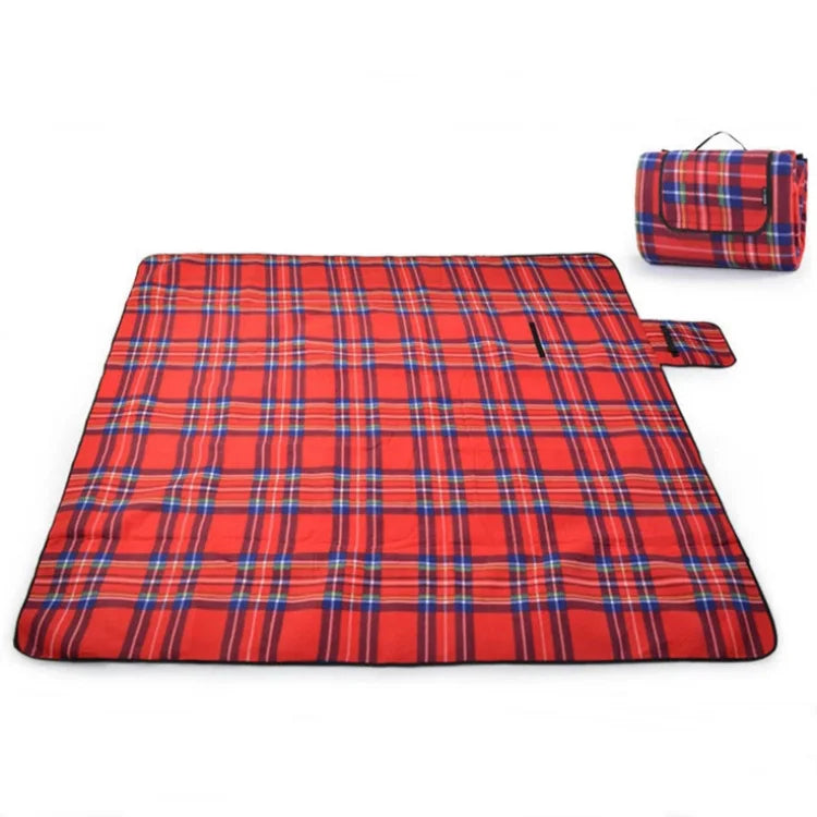 HKM-480467 Camping Roll-Up Picnic Mat and Sand-Free Beach Blanket