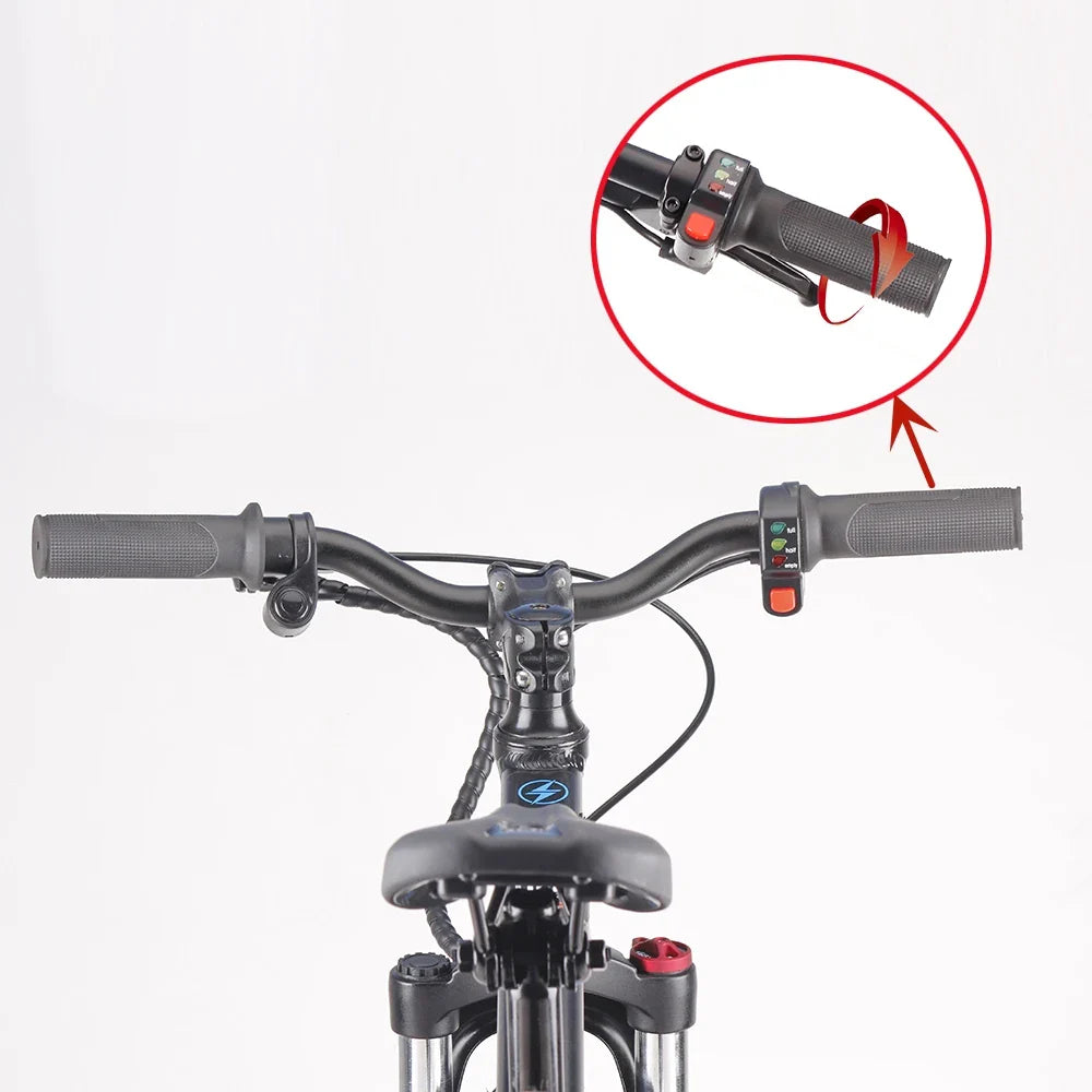 HKM-480531 Electric Balance Bike 20 Inch, 600W Hub Motor, Aluminum Alloy Frame, 3 Speed, Hydraulic Brake, for Kids