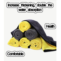 HKM-4806077 Super Absorbent Fiber Towel for Pet Drying, Car Cleaning, and Household Use