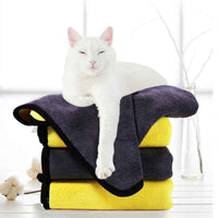 HKM-4806077 Super Absorbent Fiber Towel for Pet Drying, Car Cleaning, and Household Use