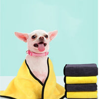 HKM-4806077 Super Absorbent Fiber Towel for Pet Drying, Car Cleaning, and Household Use