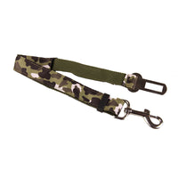 HKM-4806205 Camouflage Nylon Traction Rope for Dog Seat Belt