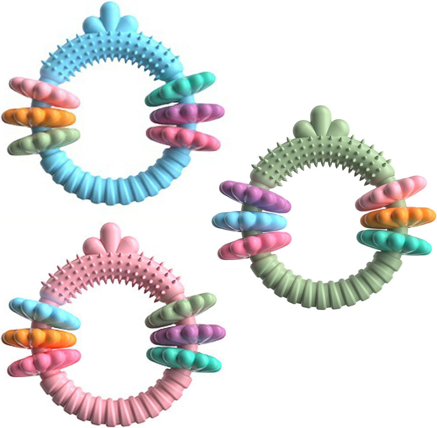 HKM-4807869 Bite-Resistant Pet Chew Toy for Small Dogs - Molar Stick for Teeth Cleaning & Teething Relief