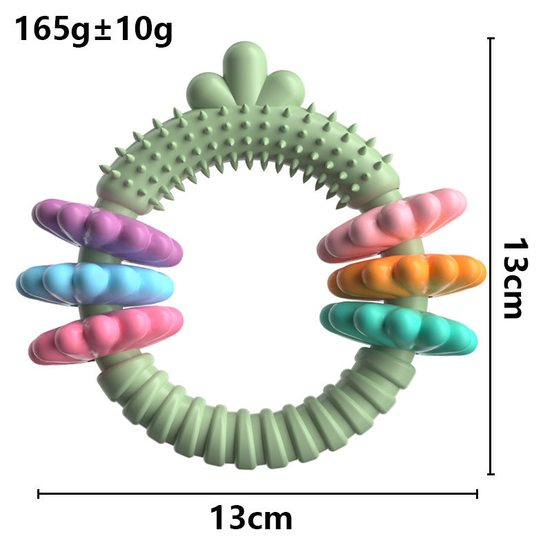 HKM-4807869 Bite-Resistant Pet Chew Toy for Small Dogs - Molar Stick for Teeth Cleaning & Teething Relief
