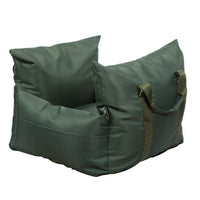 HKM-4808637 Adjustable Dual-Use Car Cushion for Dogs and Cats - Soft Cloth, 43CM x 60CM x 66CM, Available in Multiple Colors