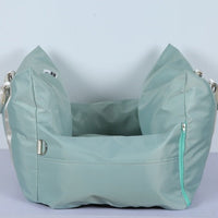 HKM-4808637 Adjustable Dual-Use Car Cushion for Dogs and Cats - Soft Cloth, 43CM x 60CM x 66CM, Available in Multiple Colors