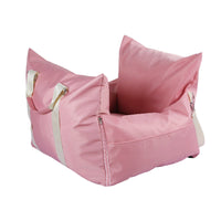HKM-4808637 Adjustable Dual-Use Car Cushion for Dogs and Cats - Soft Cloth, 43CM x 60CM x 66CM, Available in Multiple Colors