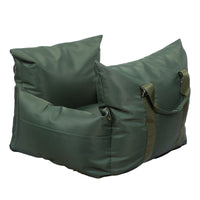 HKM-4808637 Adjustable Dual-Use Car Cushion for Dogs and Cats - Soft Cloth, 43CM x 60CM x 66CM, Available in Multiple Colors