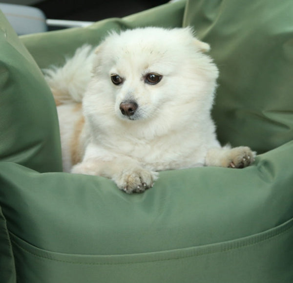 HKM-4808637 Adjustable Dual-Use Car Cushion for Dogs and Cats - Soft Cloth, 43CM x 60CM x 66CM, Available in Multiple Colors