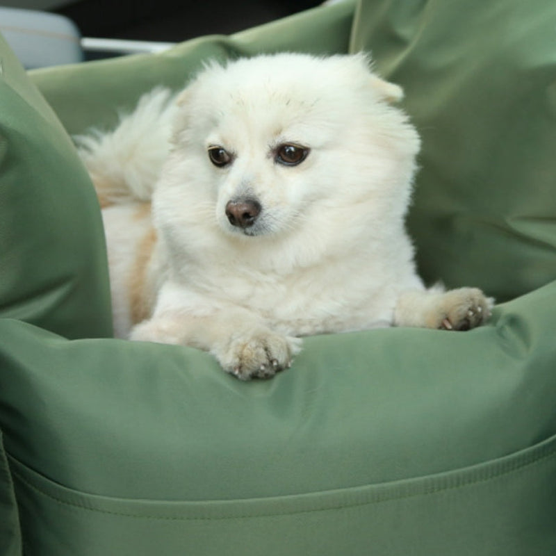HKM-4808637 Adjustable Dual-Use Car Cushion for Dogs and Cats - Soft Cloth, 43CM x 60CM x 66CM, Available in Multiple Colors