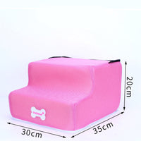 HKM-4809661 Pet Climbing Ladder with High Resilience Sponge Steps for Small Dogs, Customizable in Various Colors and Sizes