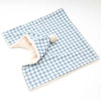 HKM-4810557 Cozy Pet Blanket Sleeping Bag in Pink, Green, Blue, and Gray Grids