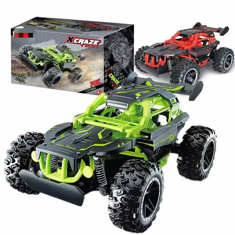 HKM-481107 High-Speed 2.4G Remote Control Off-Road Car, 1:18 Scale, Ready-to-Use for Ages 5 and Up