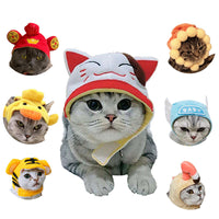 HKM-4811197 Cartoon-Style Warm Hat for Cats and Dogs - Fun Pet Costume Accessory