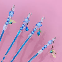 HKM-4812989 Telescopic Cat Play Toy with Flying Insects and Long Bells