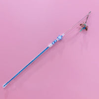 HKM-4812989 Telescopic Cat Play Toy with Flying Insects and Long Bells
