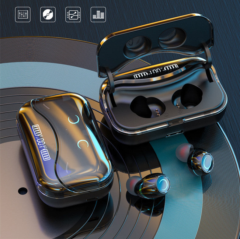 HKM-481299 G08 Wireless Bluetooth Headset with Stereo Sound and Multi-Point Connection