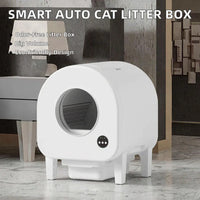 HKM-481555 Automatic Eco-Friendly 68L Cat Litter Box with Odor Control and Easy Clean Features
