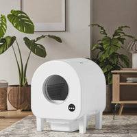 HKM-481555 Automatic Eco-Friendly 68L Cat Litter Box with Odor Control and Easy Clean Features