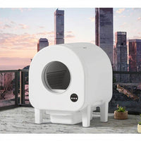 HKM-481555 Automatic Eco-Friendly 68L Cat Litter Box with Odor Control and Easy Clean Features