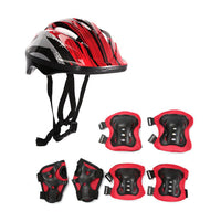 HKM-481619 Protective Gear Set for Roller Skating - Helmet, Knee Pads, and Elbow Pads