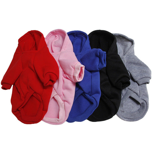 HKM-4817213 Stylish Monochrome Pet Sweater for Dogs in Multiple Colors and Sizes
