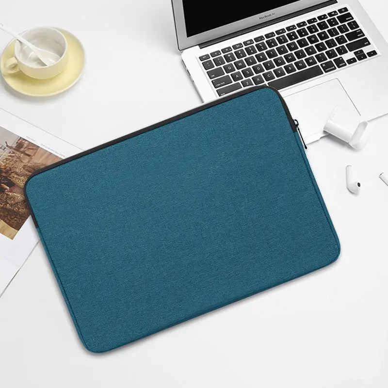 HKM-481811 Soft Polyester Laptop Sleeve for 7.9-15 Inch Macbook and Compatible HP Models