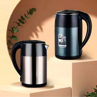 HKM-481875 3.0L Cordless Electric Kettle with 360° Rotational Base and LED Light, Stainless Steel Construction