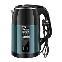HKM-481875 3.0L Cordless Electric Kettle with 360° Rotational Base and LED Light, Stainless Steel Construction