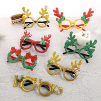 HKM-481875 Christmas Luminous Glasses Frame for Kids - Fun and Festive Holiday Accessories