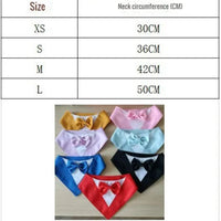 HKM-4819389 Triangle Bib Scarf for Dogs and Cats - Stylish Pet Accessory and Collar Alternative