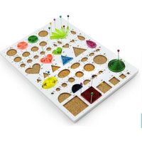HKM-481939 Quilling Craft Kit with 24 Colors of Fine Paper, Tools, and Graphics Template