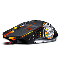 HKM-481939 Wired Gaming Mouse with 1600 DPI Precision and Ergonomic Design