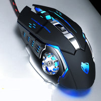 HKM-481939 Wired Gaming Mouse with 1600 DPI Precision and Ergonomic Design