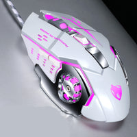 HKM-481939 Wired Gaming Mouse with 1600 DPI Precision and Ergonomic Design