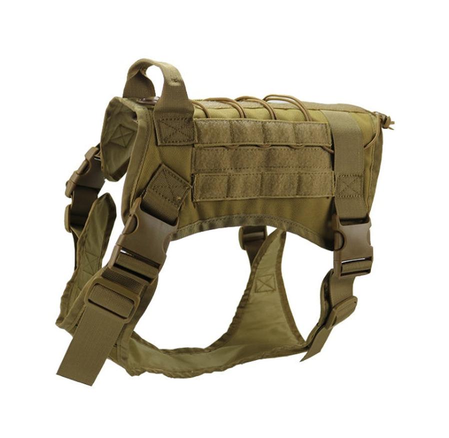 HKM-482131 Tactical Waterproof Vest for Large Dogs - K9 Chest Strap in Various Sizes and Colors
