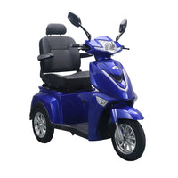 HKM-482131 VISTA-3 Electric Three-Wheel Passenger Scooter for Handicapped Individuals