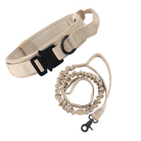 HKM-4821693 Personalized Monochrome Tactical Dog Collar ¨C Durable Nylon, Adjustable Sizes: M, L, XL