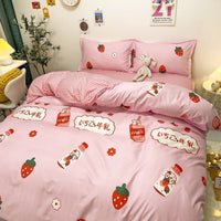 HKM-482259 Pure Cotton Sweet Twill Quilt Cover Bedding Set in Various Sizes