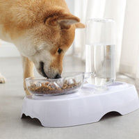 HKM-4823869 Automatic Water Refilling Cat Bowl with Choking Prevention ¨C Transparent Plastic, Multiple Colors