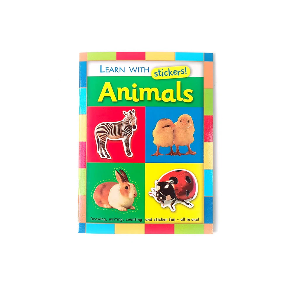 HKM-482387 Educational Colouring Book with Stickers for Children’s Learning and Creativity