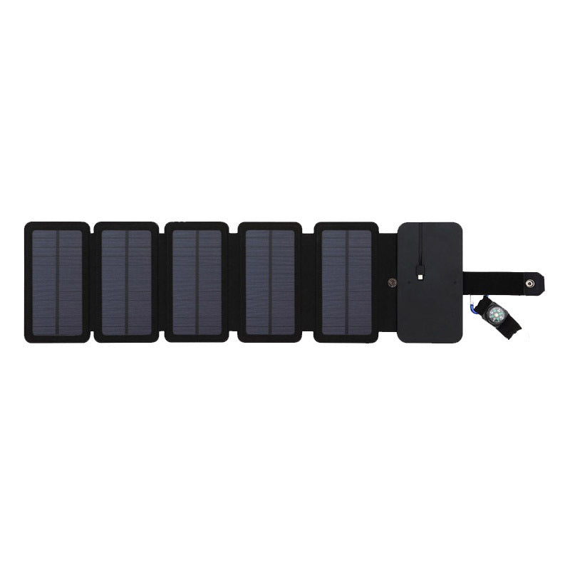 HKM-482451 Portable Solar Power Bank with Waterproof Direct Charging Capability, Foldable Bag Design