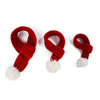 HKM-4825277 Festive Acrylic Wool Scarf for Cats and Dogs - Holiday Pet Accessory