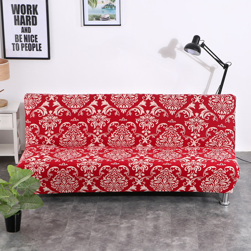 HKM-482643 Modern Stripe Sofa Bed Slipcover - S & L Sizes, Polyester Blend