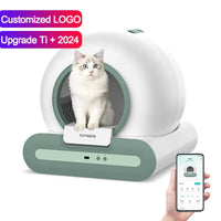 HKM-482707 Intelligent Self-Cleaning Cat Litter Box with Smart Monitoring and Eco-Friendly Design, 65L Capacity