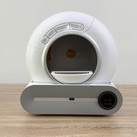 HKM-482707 Intelligent Self-Cleaning Cat Litter Box with Smart Monitoring and Eco-Friendly Design, 65L Capacity